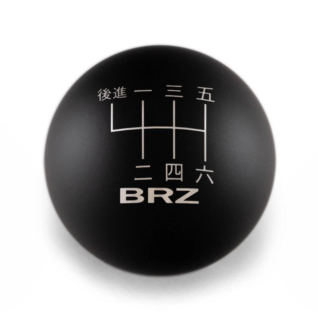 Billetworkz Weighted Shift Knob - 6 Speed BRZ Japanese Engraving - BRZ / FR-S / 86 2013-2021