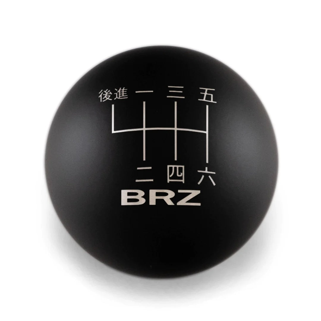 Billetworkz Weighted Shift Knob - 6 Speed BRZ Japanese Engraving - BRZ / GR86 2022+