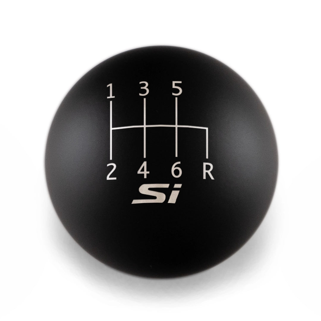6 gear shift Billetworkz Weighted Shift Knob - 6 Speed Type R Standard Engraving - Honda