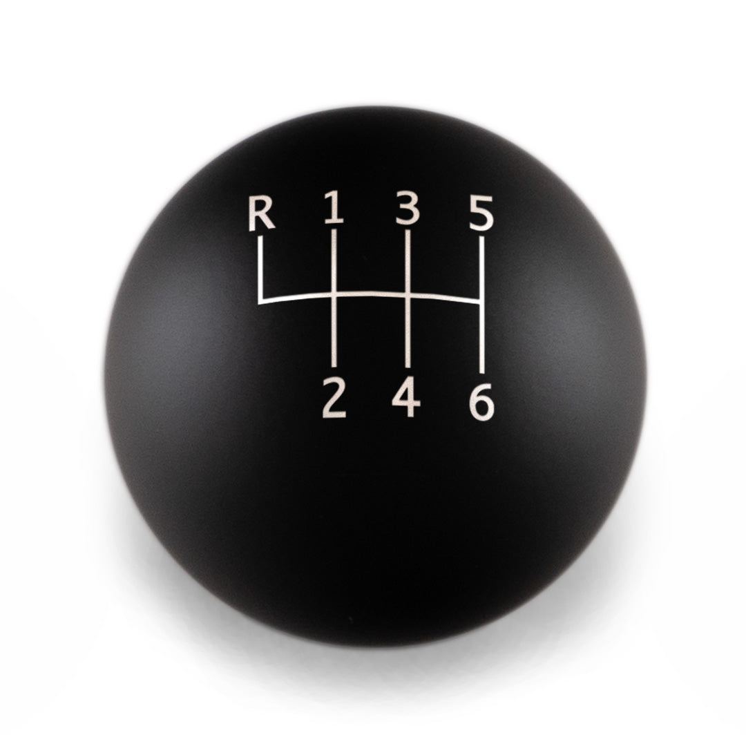 Billetworkz Weighted Shift Knob - 6-Speed Standard Engraving for Mini
