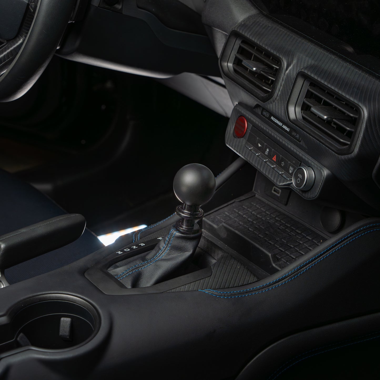 Billetworkz Automatic Shifter - Matte Black - Ford Mustang (2015-2025)