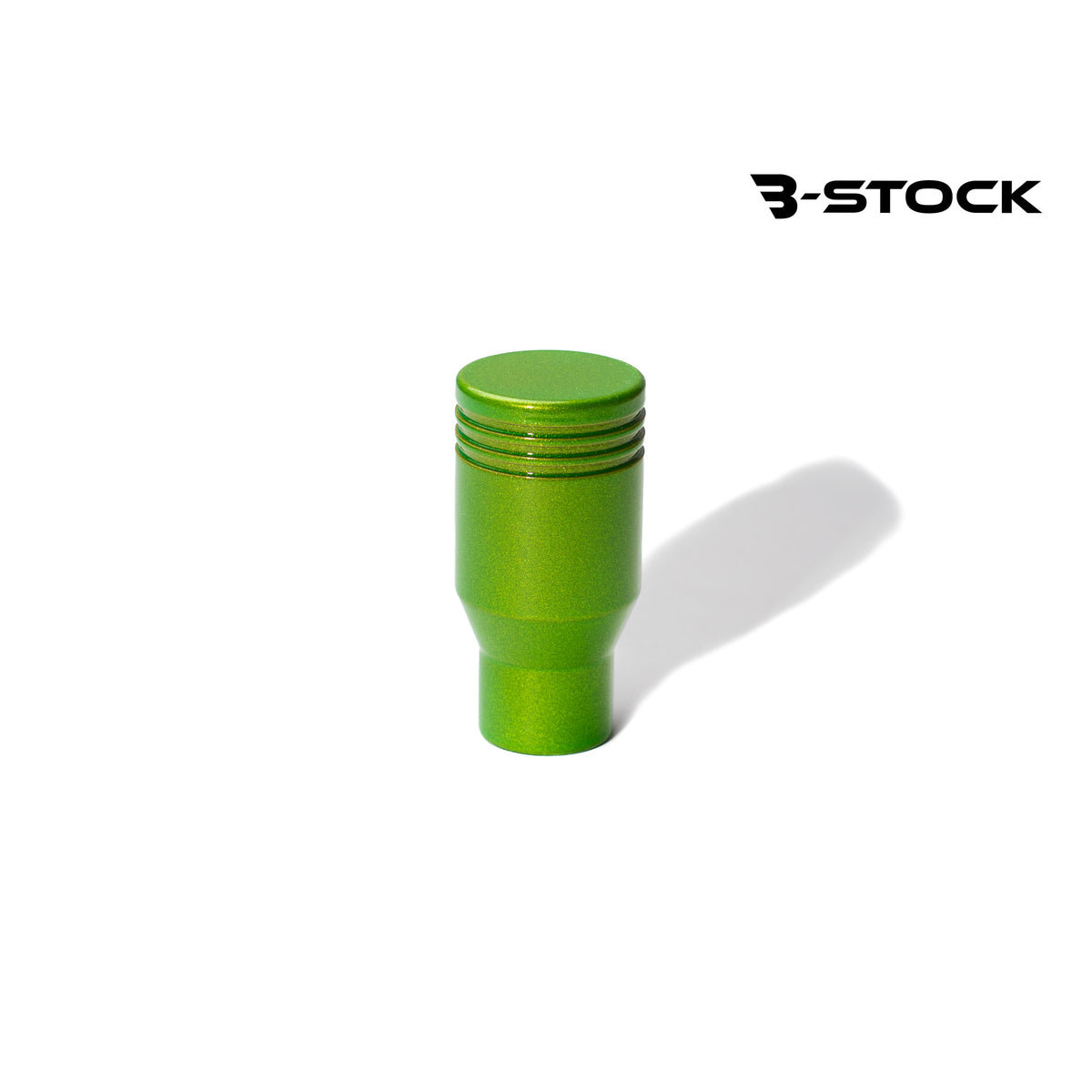 B-Stock Weighted Shift Knob – Piston – Money Green – No Engraving