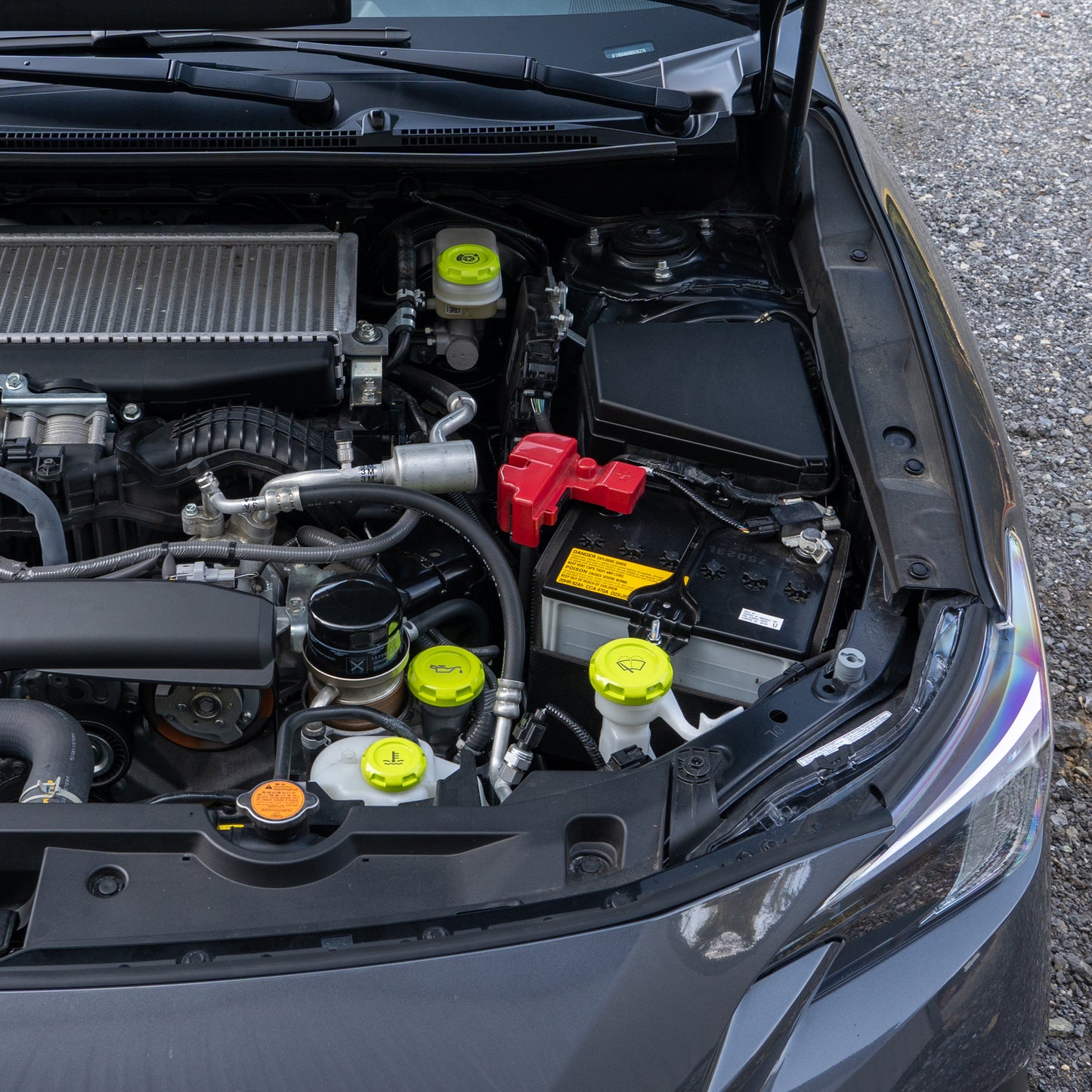 Billetworkz Engine Bay Caps - Subaru Legacy GT 2005-2009