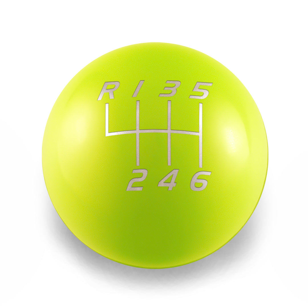 Billetworkz Weighted Shift Knob - 6-Speed Velocity Engraving for Hyundai Veloster / Elantra 6-Speed (2015-2018)