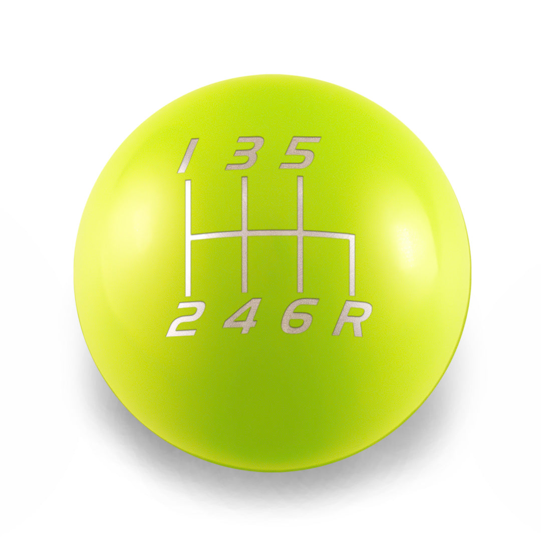 Billetworkz Weighted Shift Knob - 6 Speed Velocity Engraving - Nissan