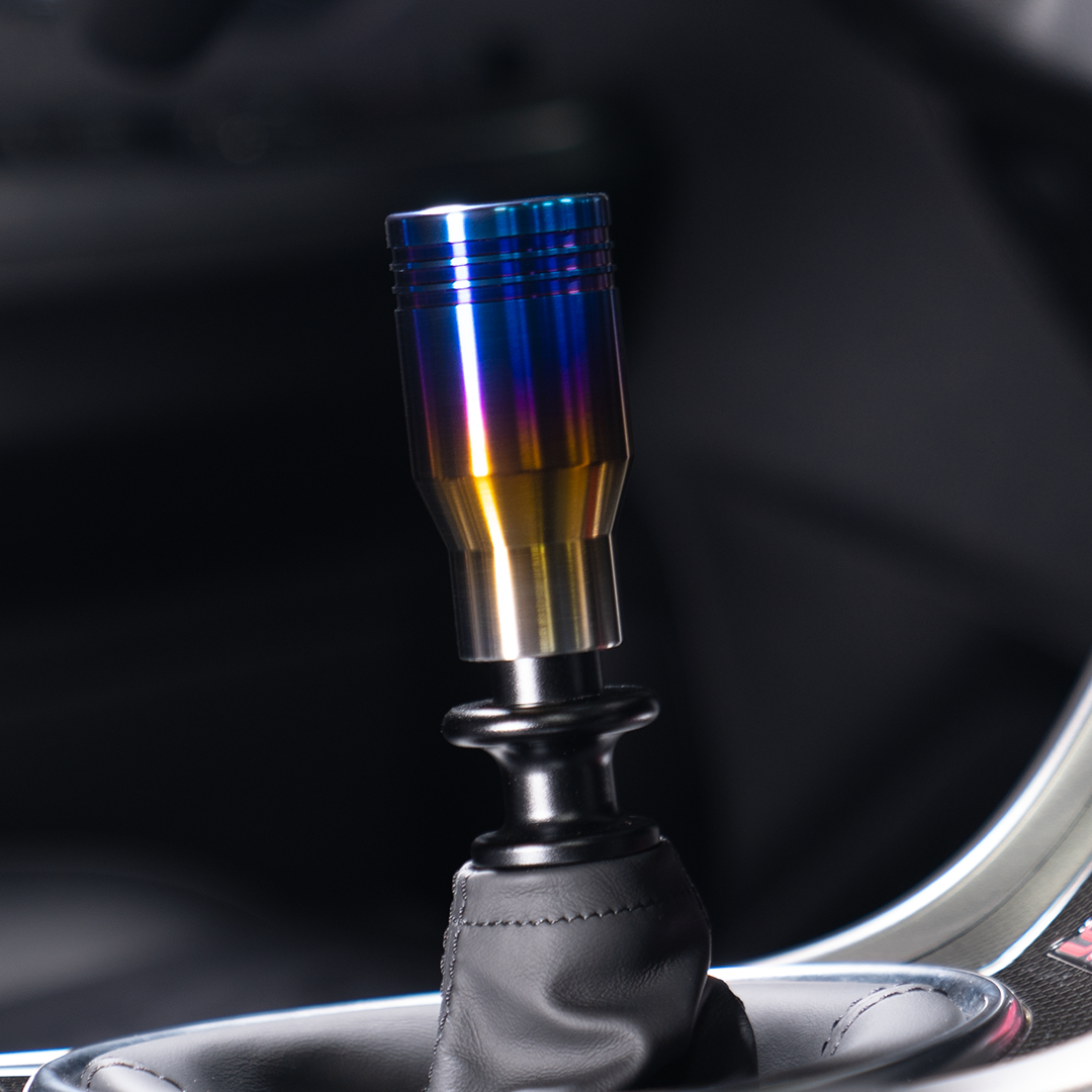 Billetworkz Titanium Torched Automatic Shifter - Ford Mustang (2015-2025)