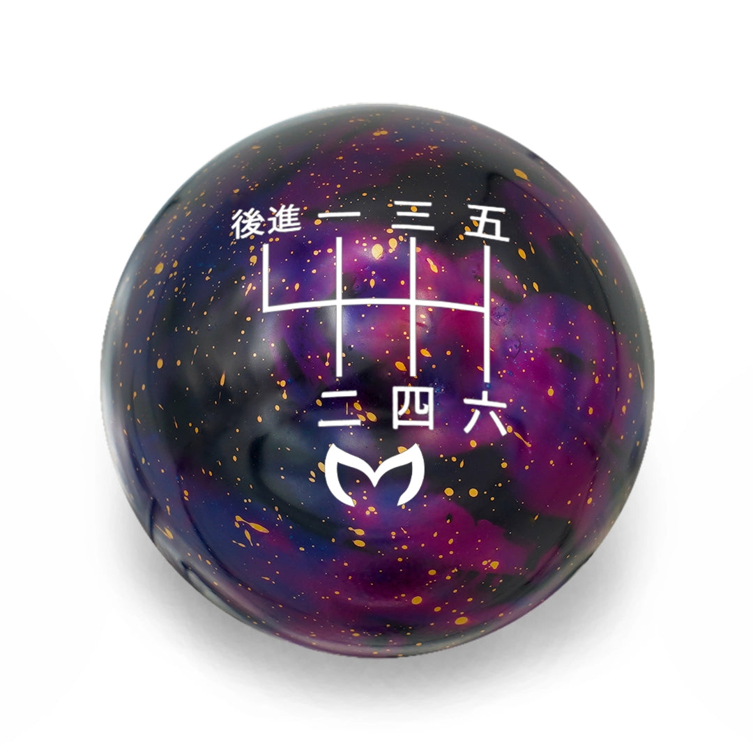 moonセット 6 Speed Evil M Japanese Engraving - Cosmic Space - 6 Speed Mazda