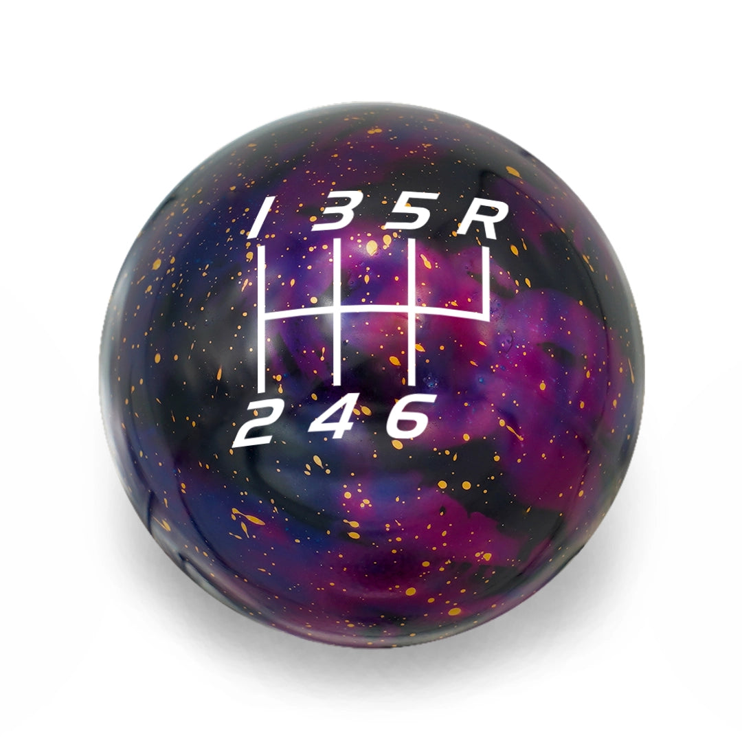 Billetworkz Cosmic Space Shift Knob - 6 Speed Velocity Engraving