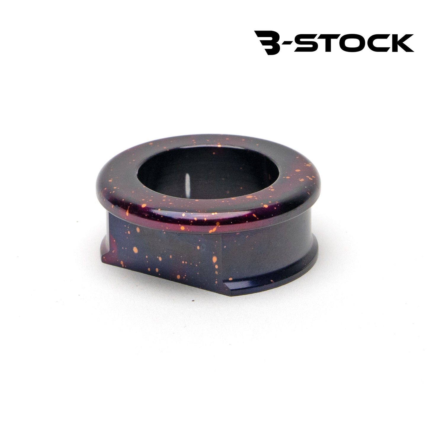 "B" Stock Boot Retainer for Non-Threaded Shifters (Volkswagen, BMW, Camaro and more) - Purple Cosmic Space