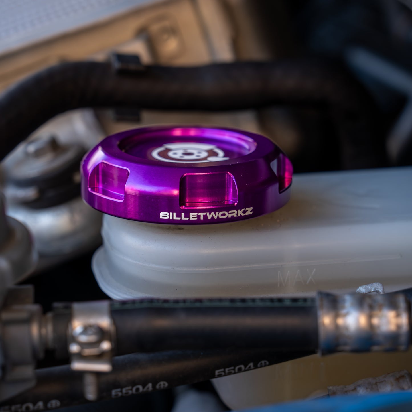 Billetworkz Brake Fluid Reservoir Cap - Subaru (2002+)