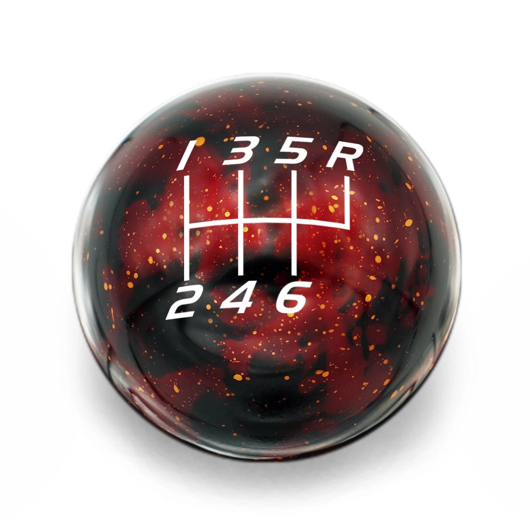 Billetworkz Cosmic Space Shift Knob - 6 Speed Velocity Engraving for Chevrolet Camaro 6-Speed (2016-2024)
