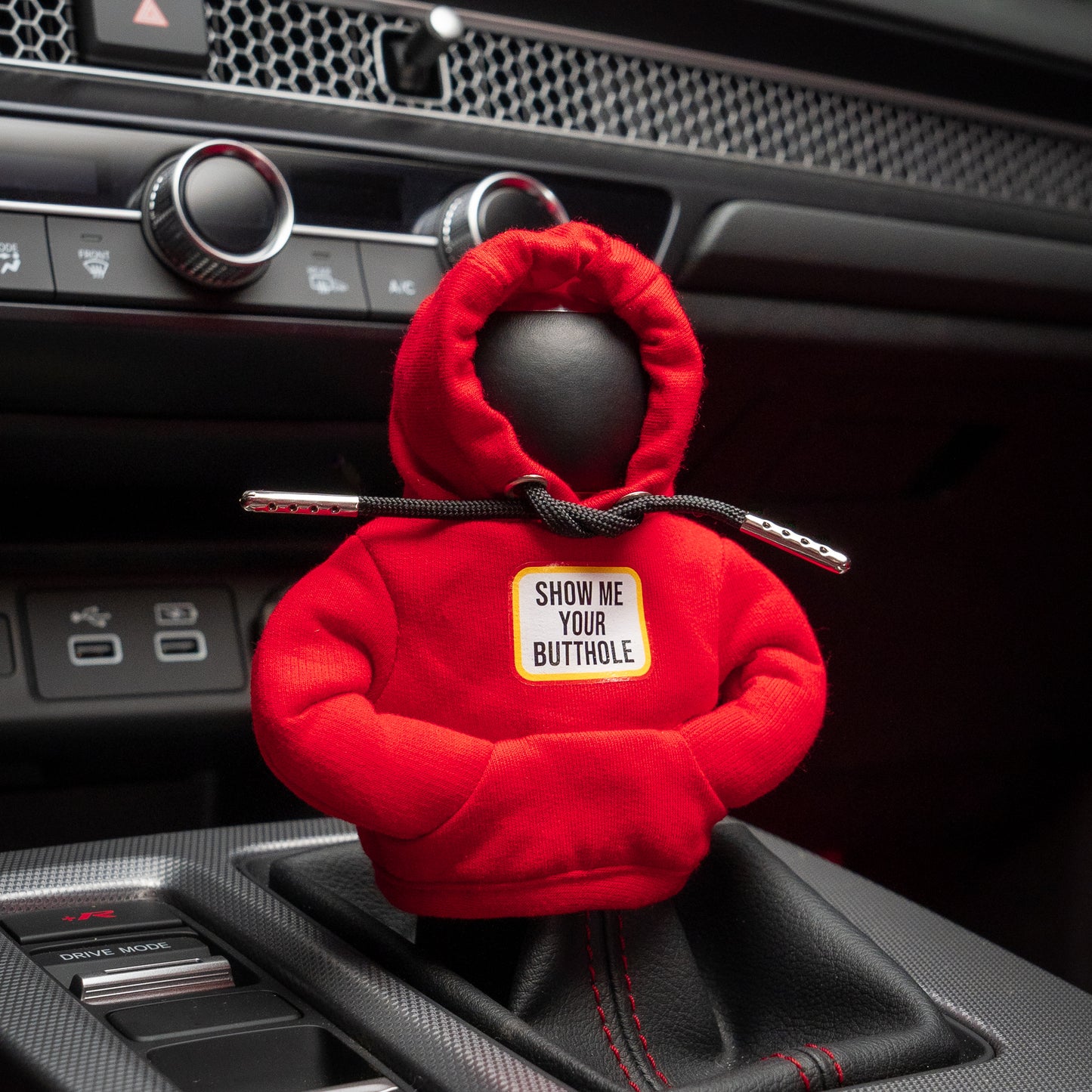 Shift Knob Hoodie - Show Me Your Butthole