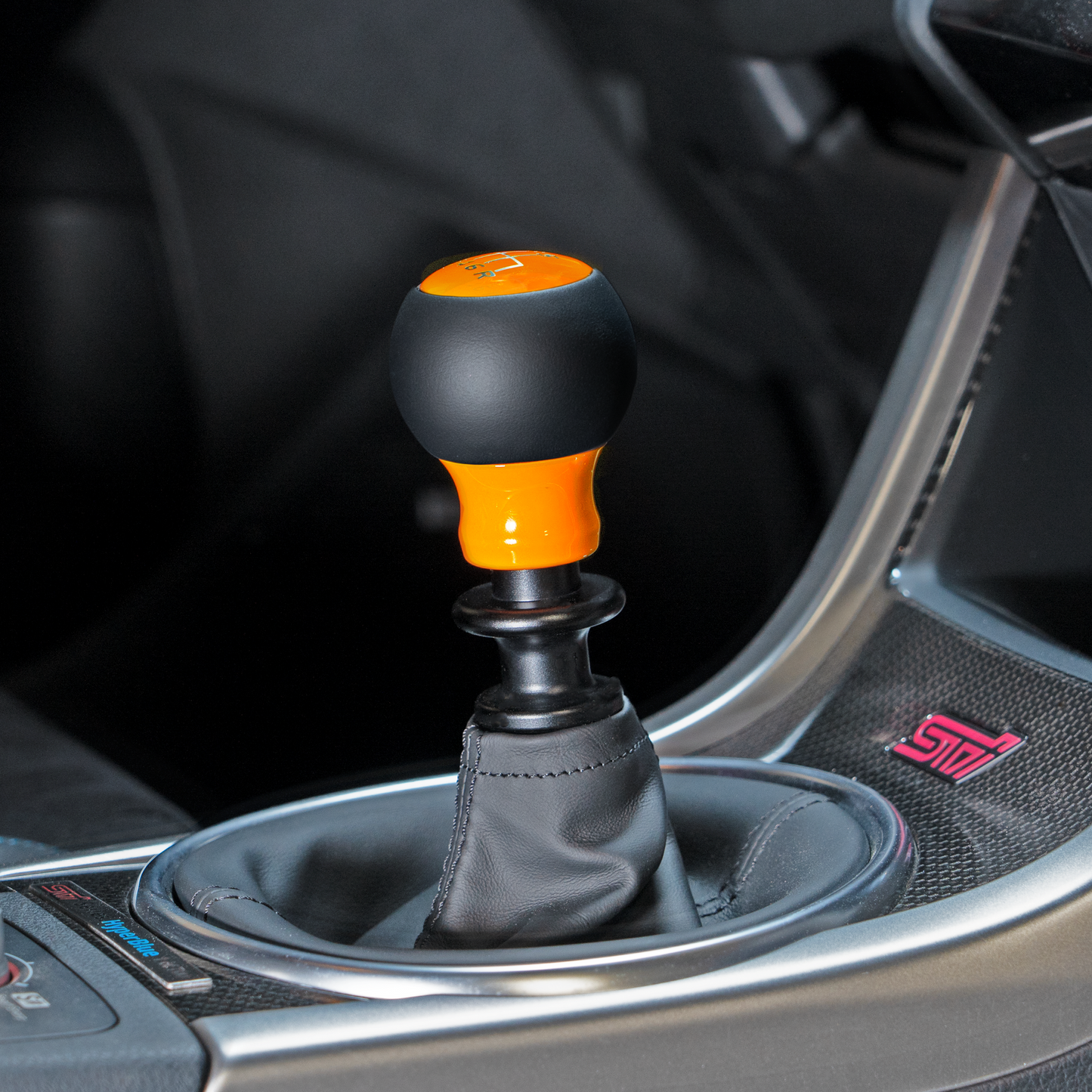 Billetworkz “Fusion” Weighted Shift Knob - Gloss Orange