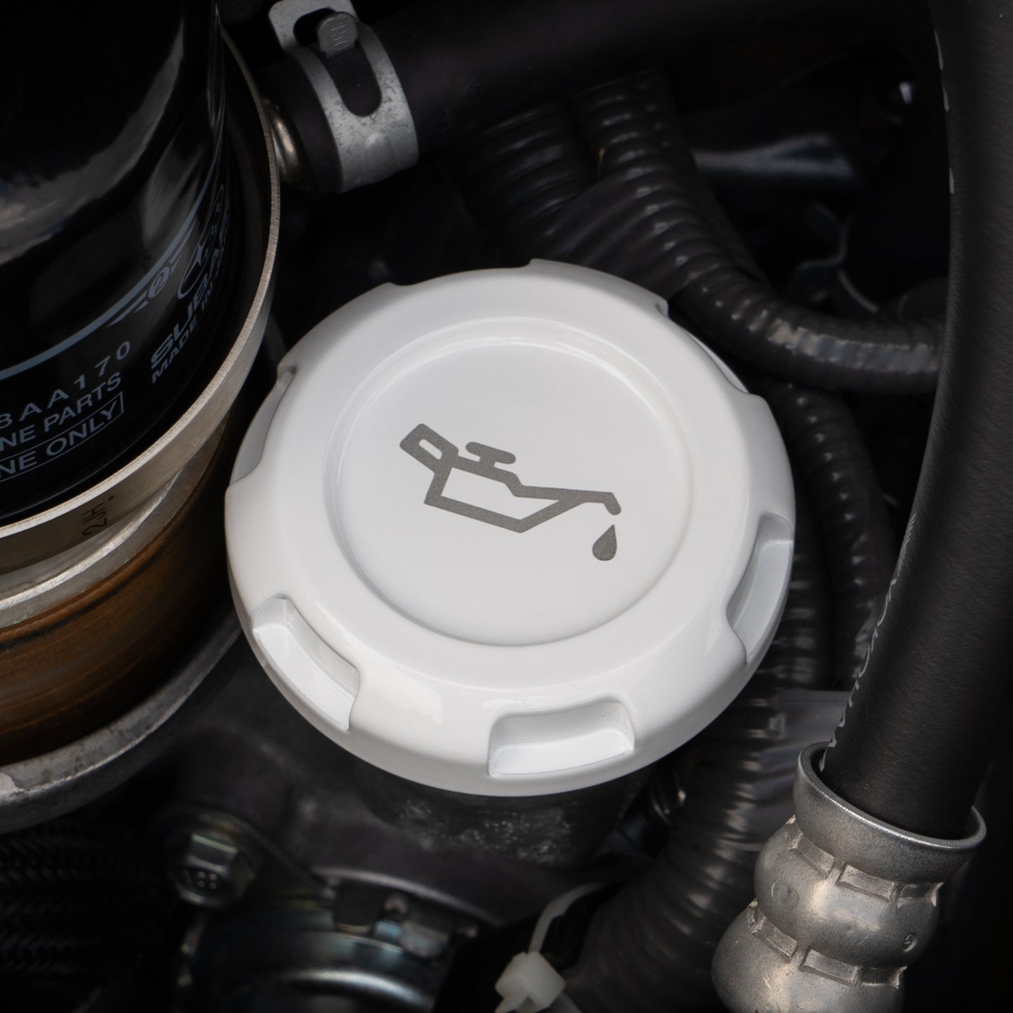 Billetworkz Engine Bay Caps Subaru STI 2015-2021