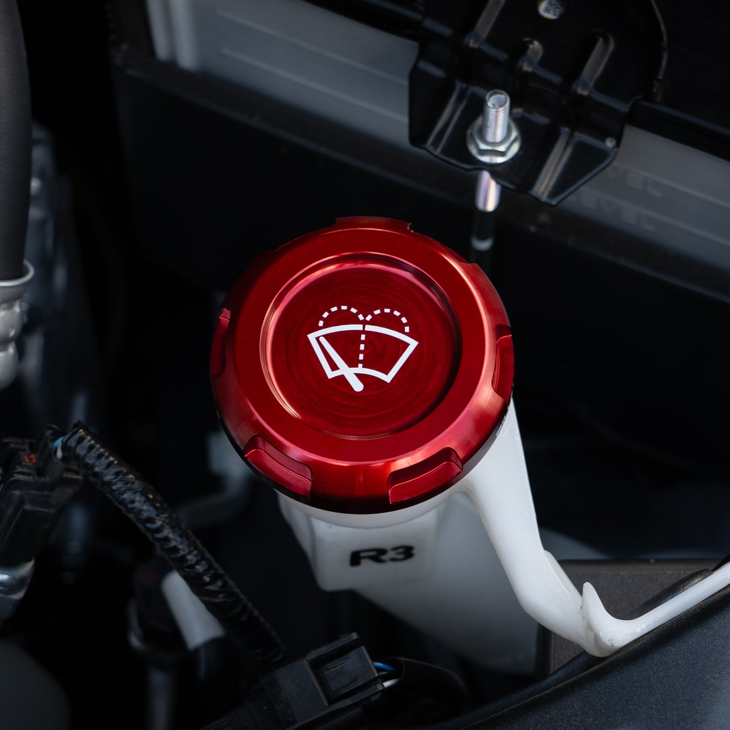 Billetworkz Wiper Fluid Reservoir Cap - Subaru (2002+)