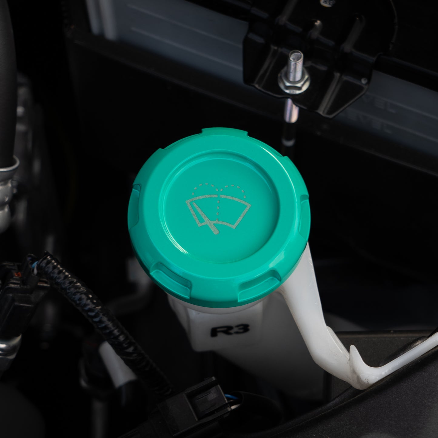 Billetworkz Wiper Fluid Reservoir Cap - Subaru (2002+)