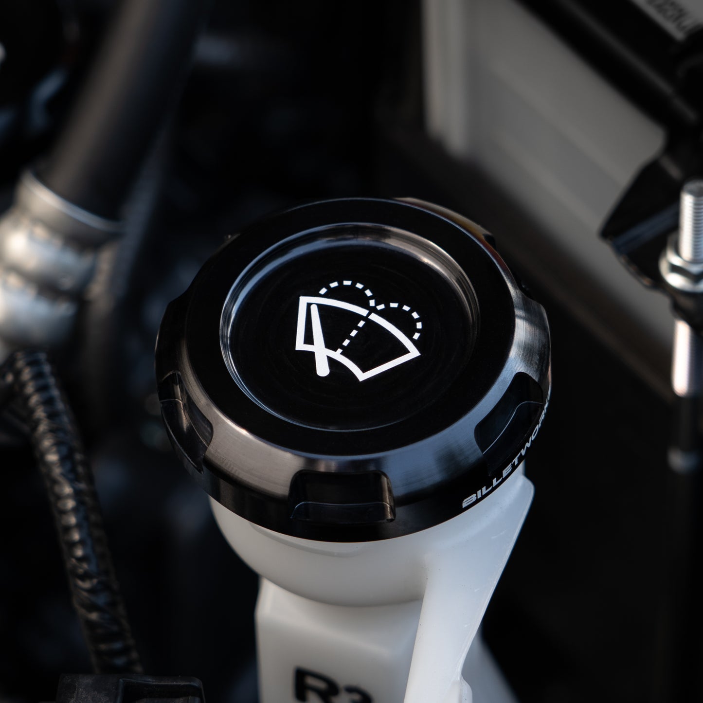 Billetworkz Wiper Fluid Reservoir Cap - Subaru (2002+)