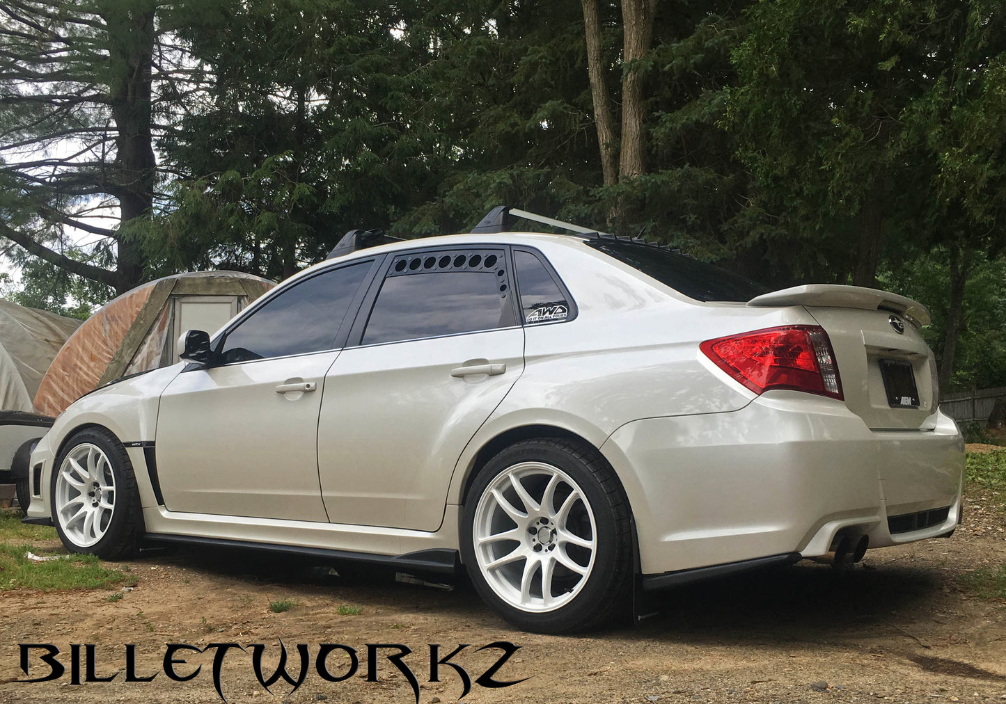 Billetworkz Window Vents Subaru WRX/STI 2008-2014