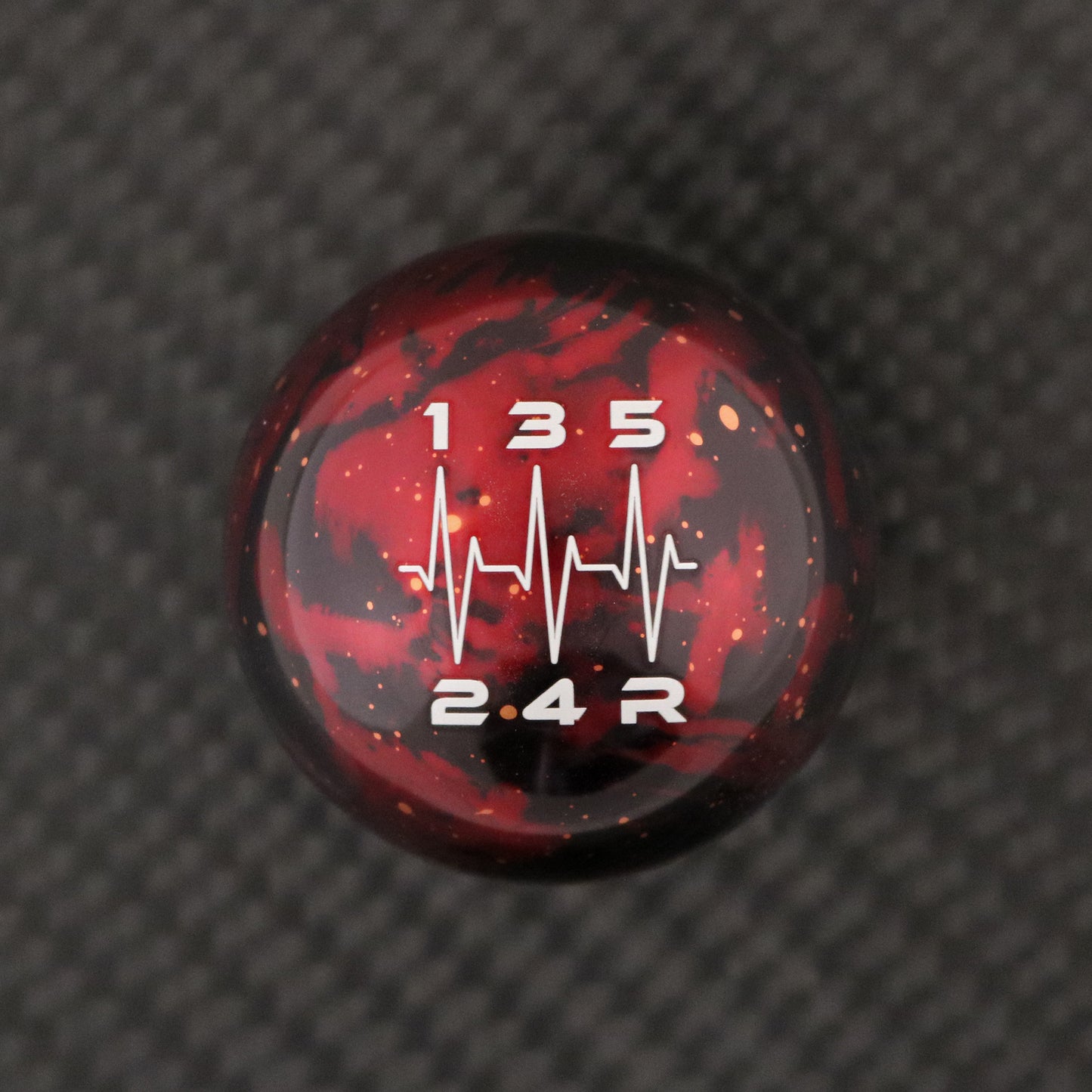Red Cosmic Space - 5 Speed Heartbeat