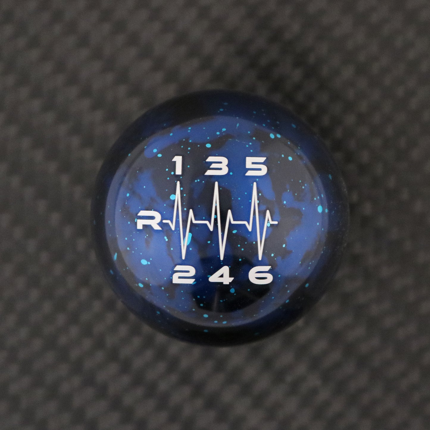 Blue Cosmic Space - 6 Speed Heartbeat (Reverse Left)