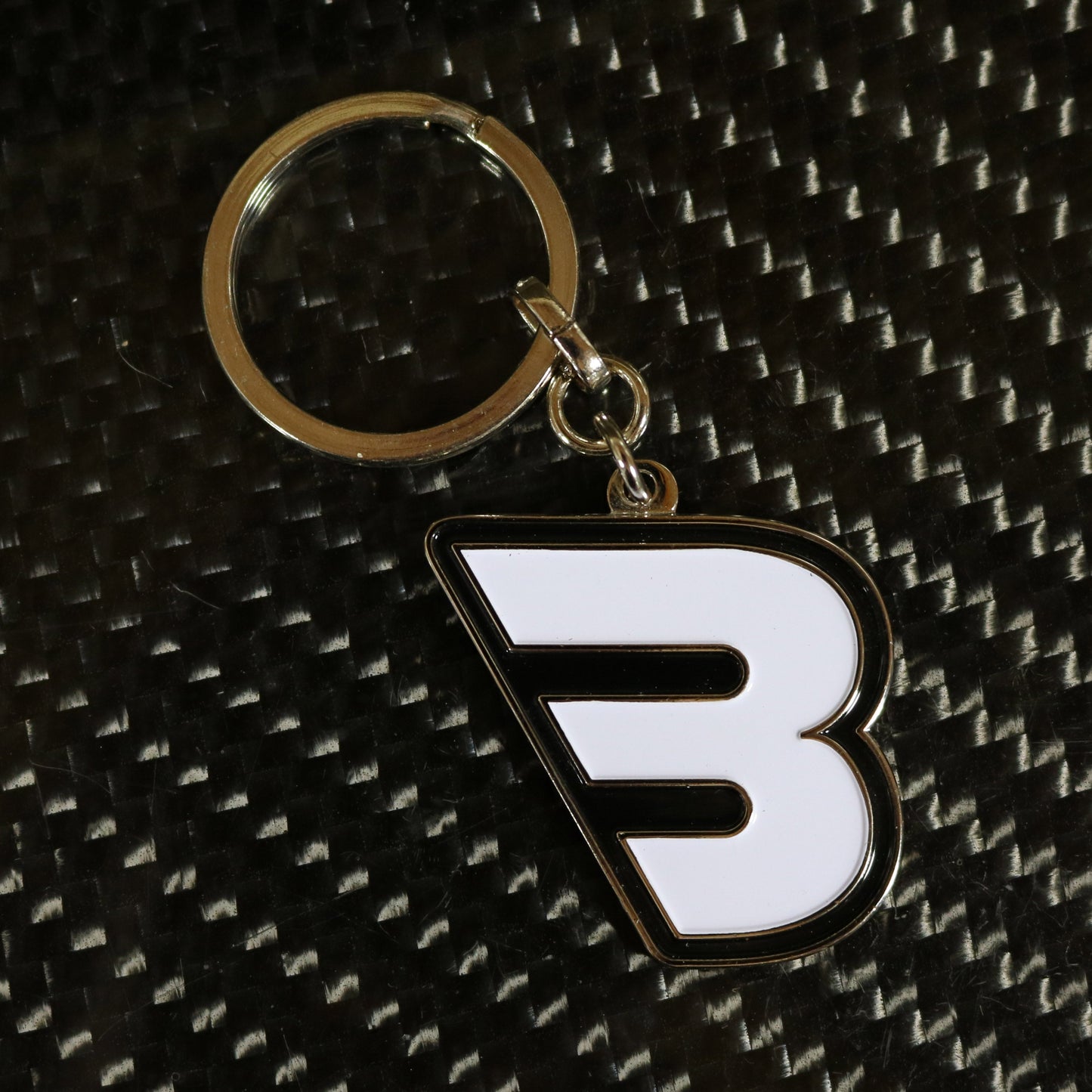 "B" Stock Billetworkz "B" Keychain