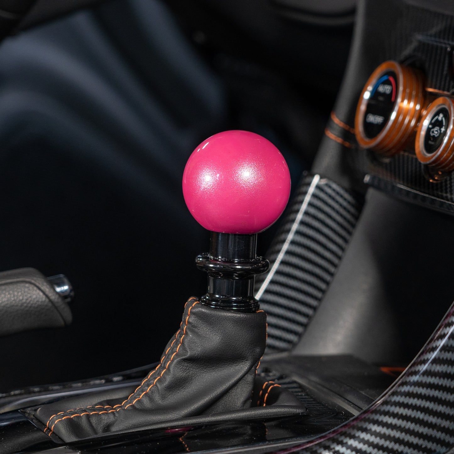 Billetworkz Automatic Shifter - Candy Pink - Fits Subaru CVT: WRX (15–21), Crosstrek (13–23), Forester (14–18), Impreza (12–23), Legacy/Outback (10–14)