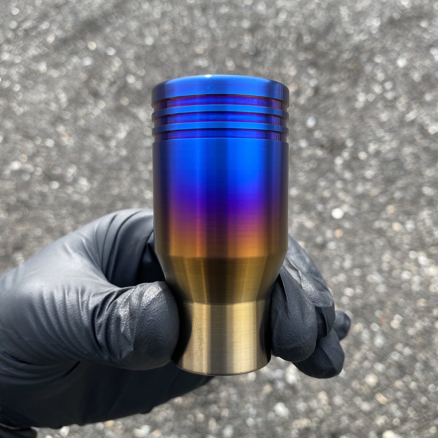 Titanium - Torched - No Engraving - Infiniti Fitment