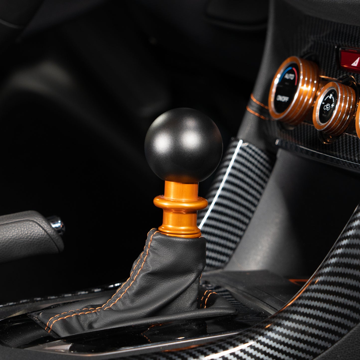 Billetworkz Automatic Shifter - Matte Black - Fits Subaru CVT: WRX (15–21), Crosstrek (13–23), Forester (14–18), Impreza (12–23), Legacy/Outback (10–14)