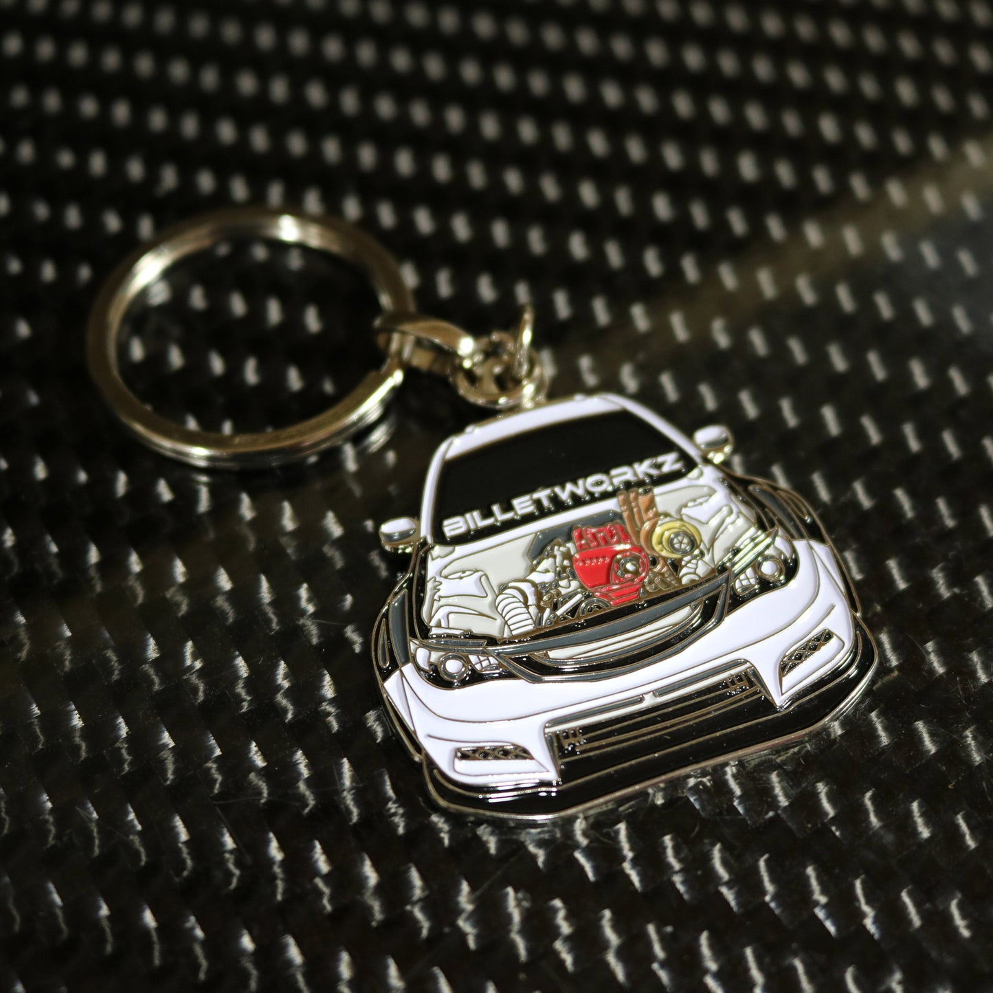 "B" Stock Rexzilla Keychain