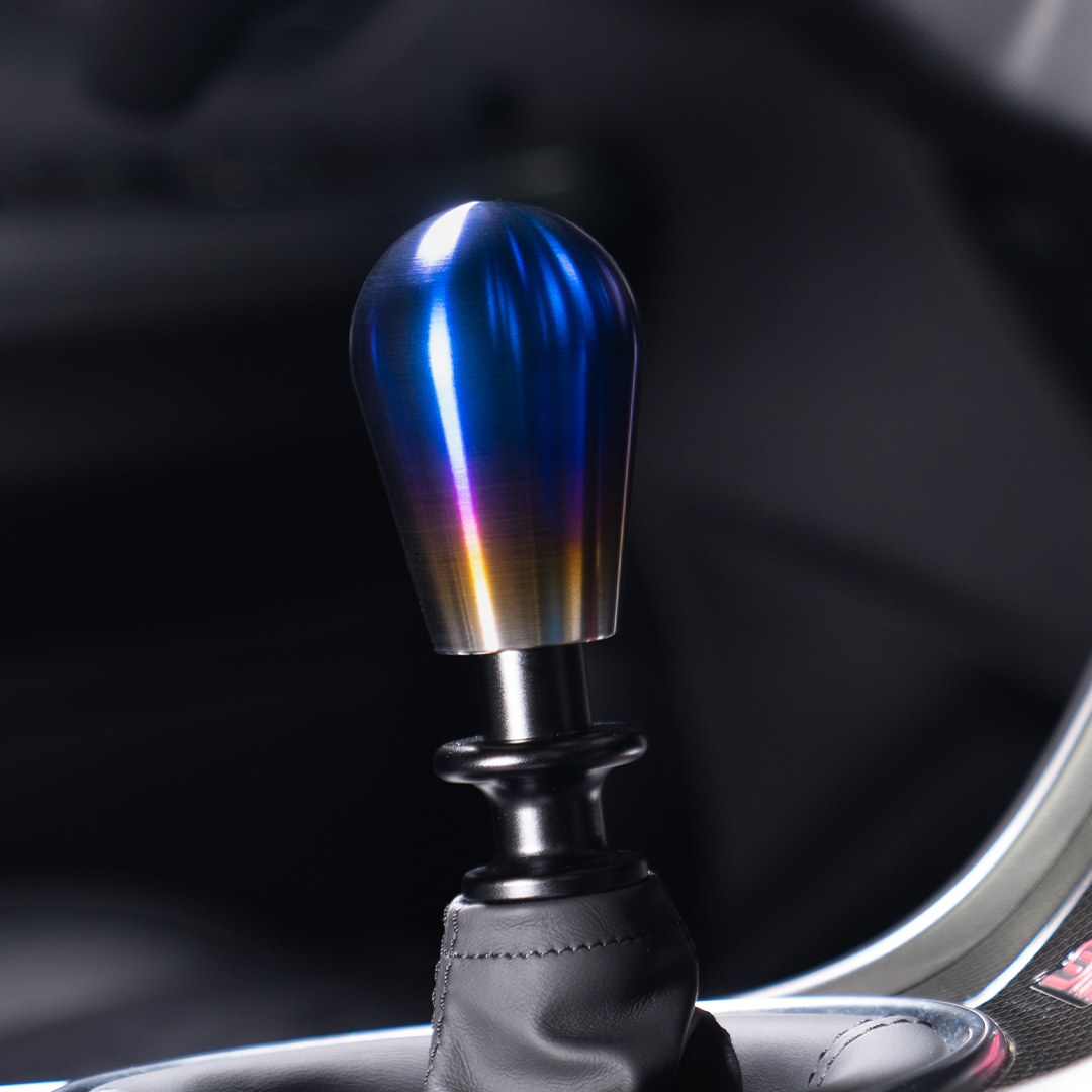 Billetworkz Automatic Shifter - Titanium Torched - Fits Subaru CVT: WRX (2022+), Crosstrek (2024), Forester (2025+), Impreza (2024), Legacy/Outback (2015+)