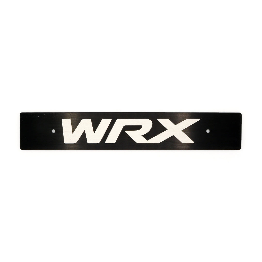 Billetworkz "WRX" License Plate Delete