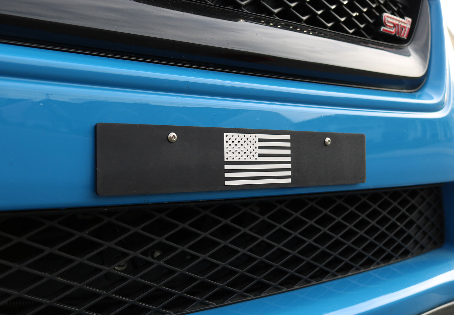 Billetworkz "American Flag - Classic" License Plate Delete