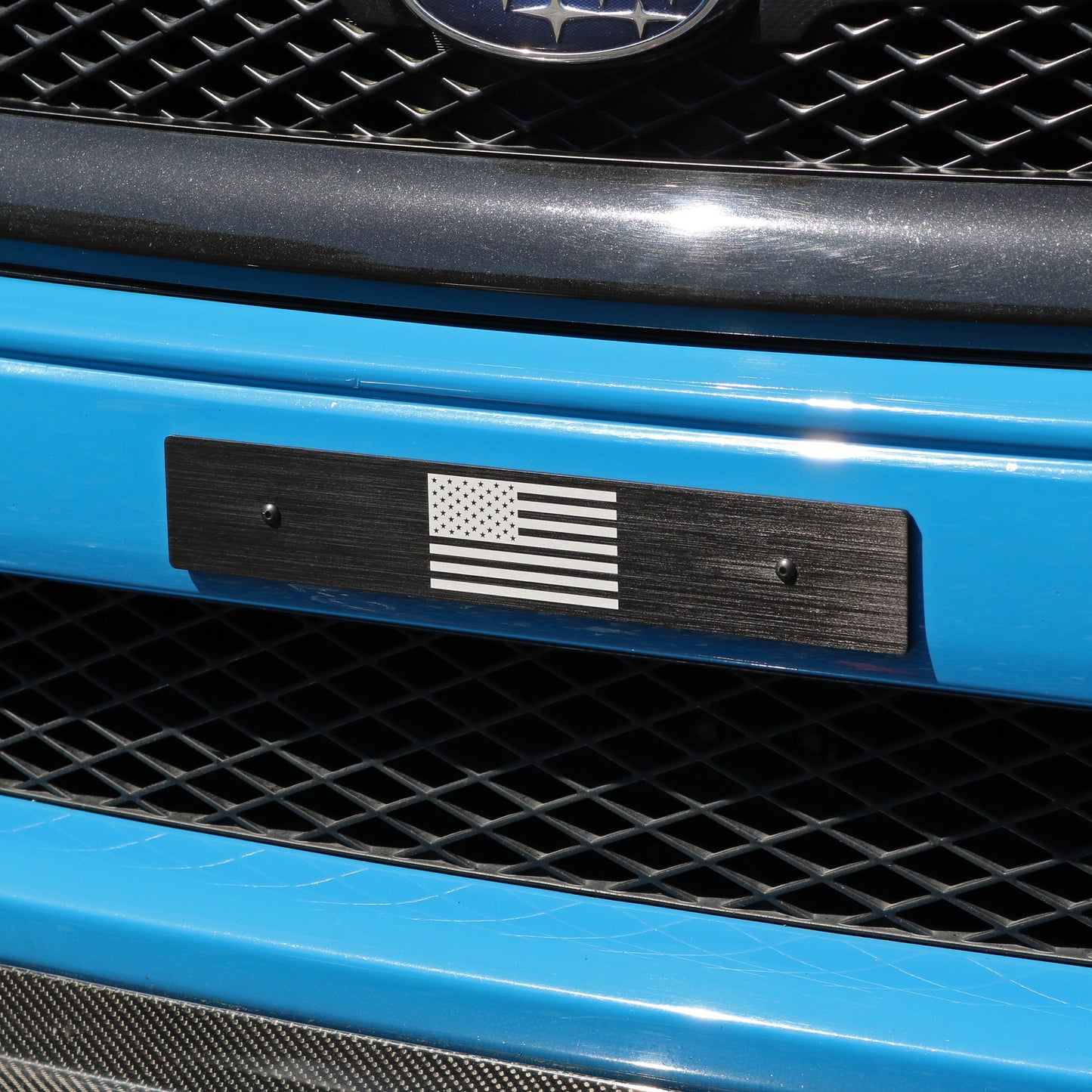 Billetworkz "American Flag - Classic" License Plate Delete