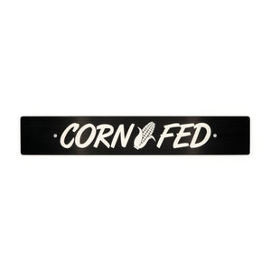 "Corn Fed" Plate Delete