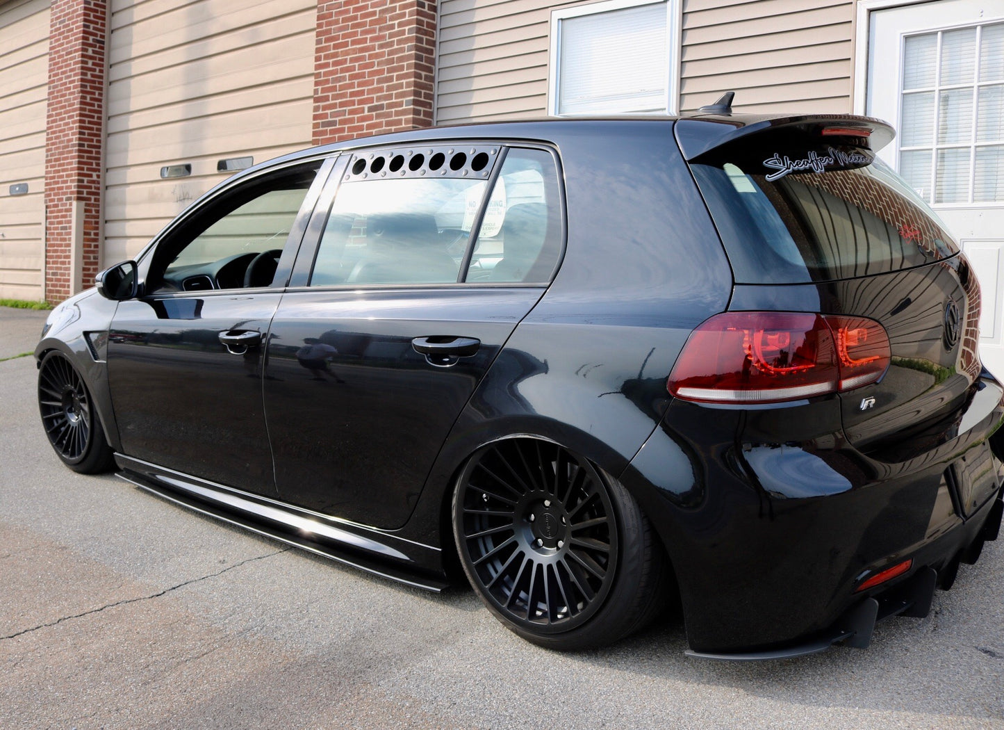 Billetworkz Window Vents VW MK6 Golf / GTI / Golf R 4-Door
