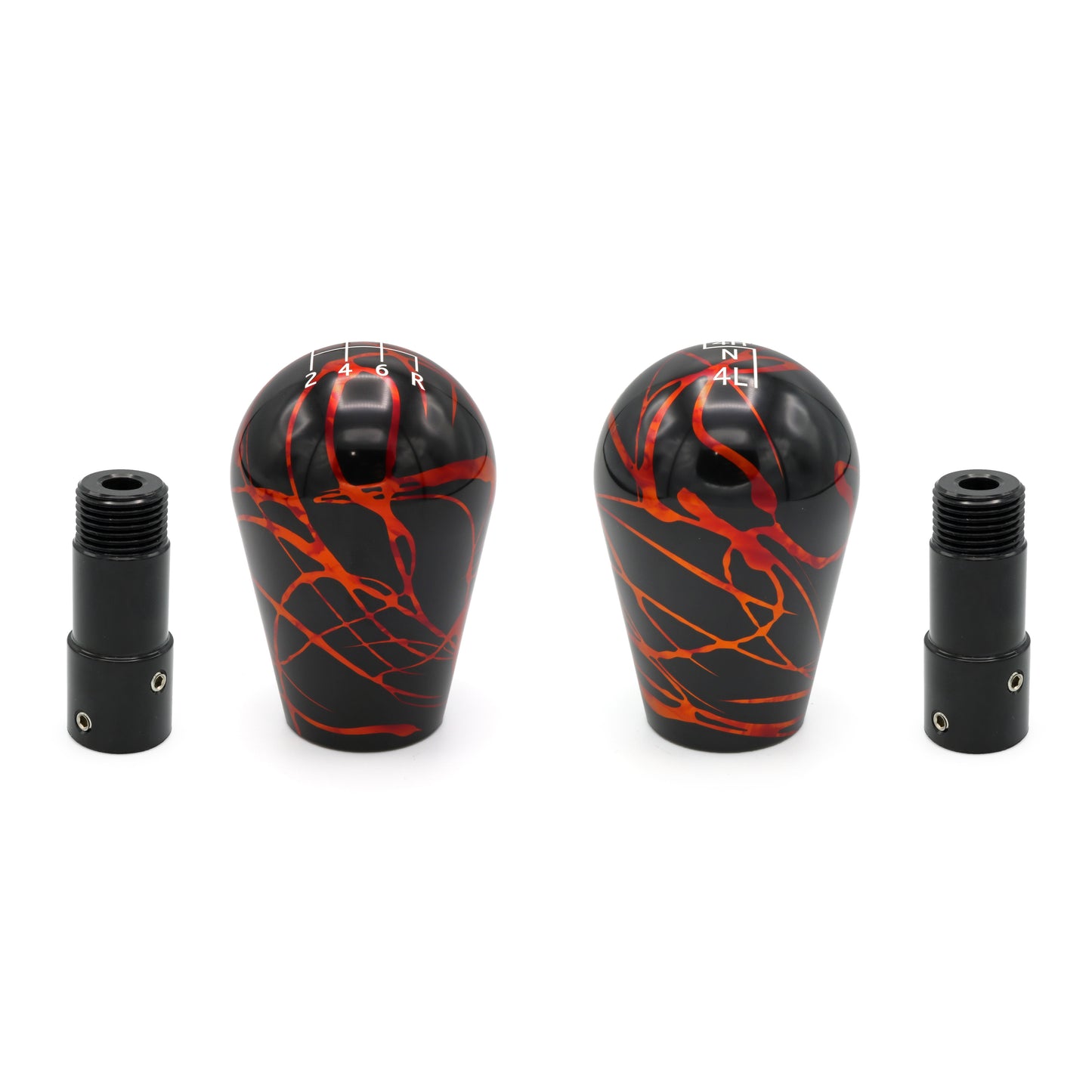 Black w/ Fire Splash - Jeep JK/JKU