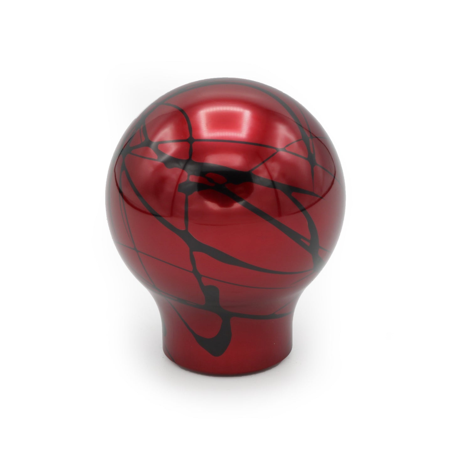 Red w/ Black Splash - No Engraving - Infiniti Fitment