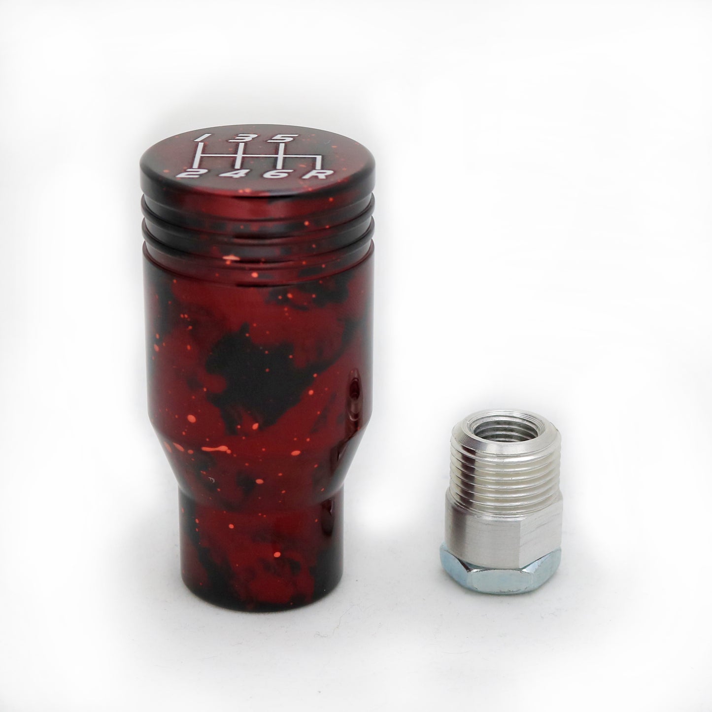 Red Cosmic Space - 6 Speed Velocity (Reverse Right-Down)