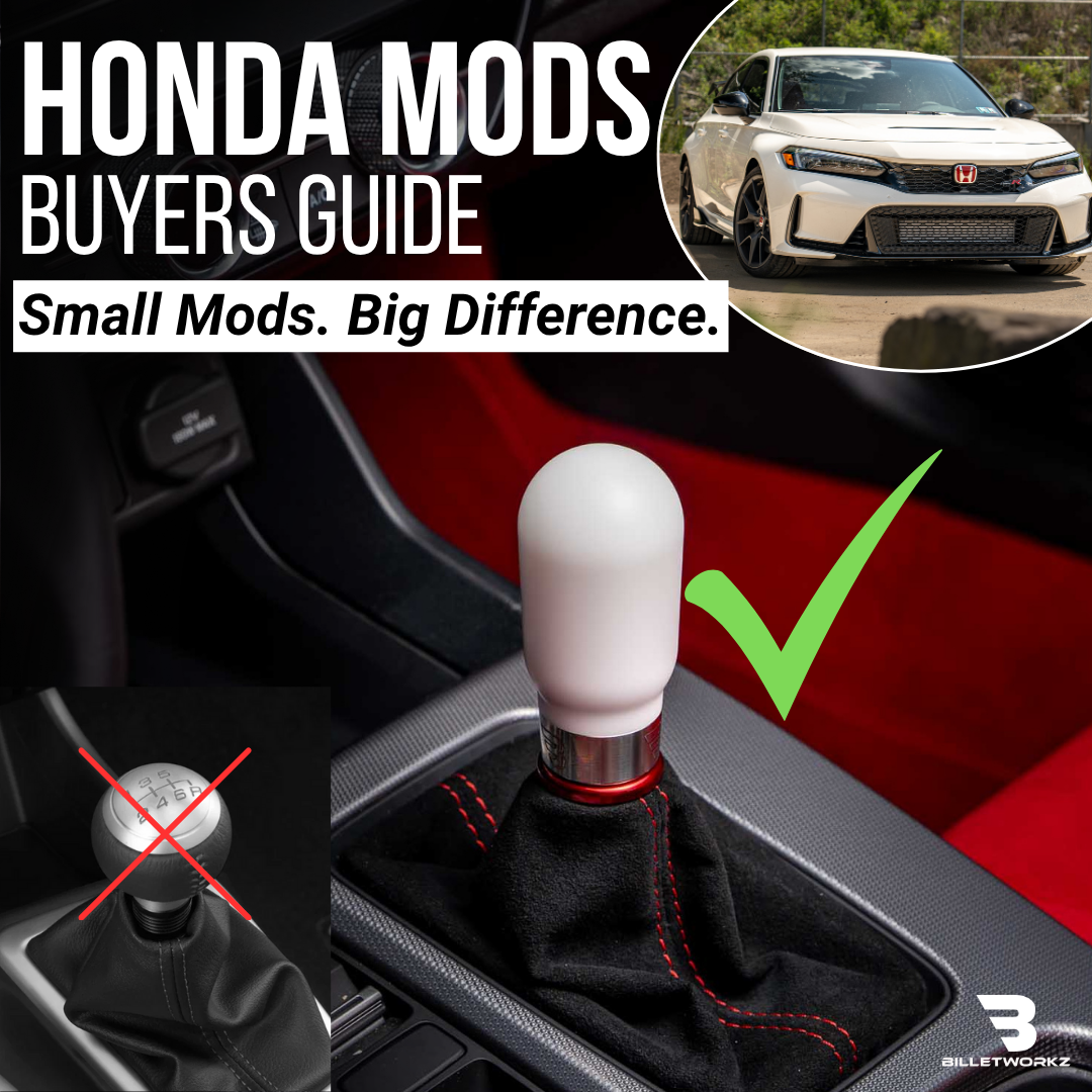 Honda Drivers: The Mod You Actually Feel Every Drive – Billetworkz