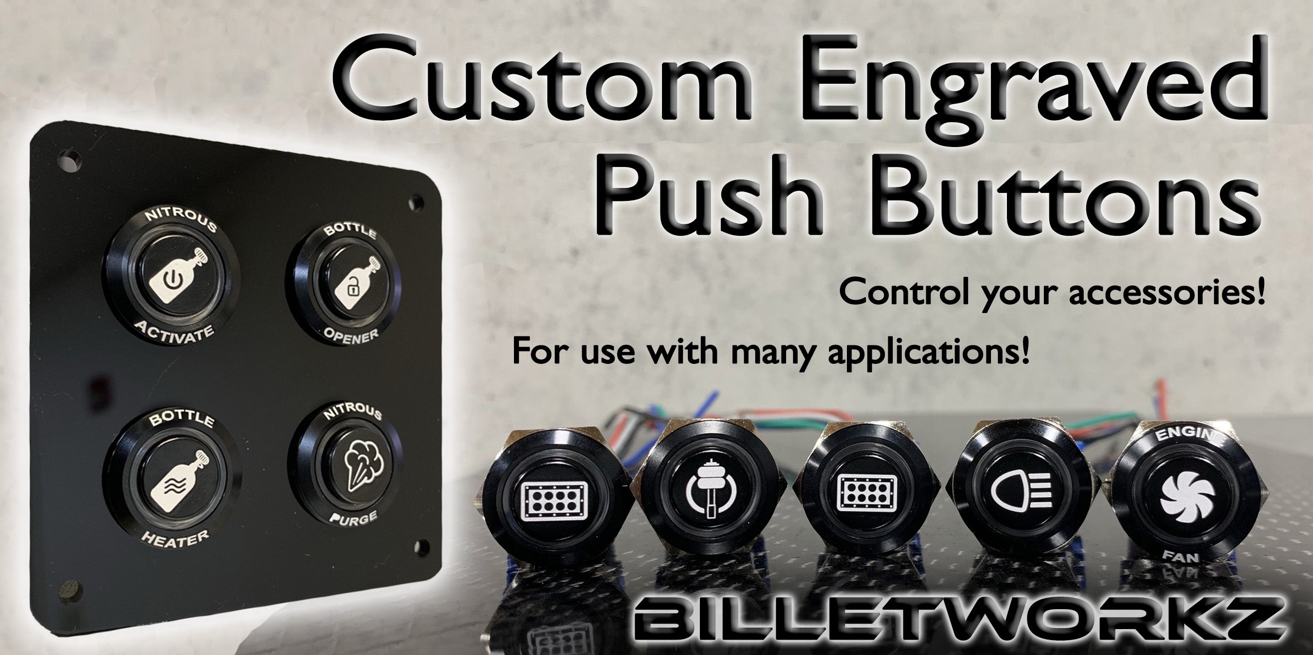 Push Buttons – Billetworkz