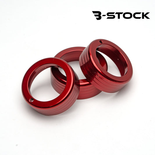 "B" Stock Climate Control Covers - Red - Fits Subaru WRX / STI / Impreza 2008-2014