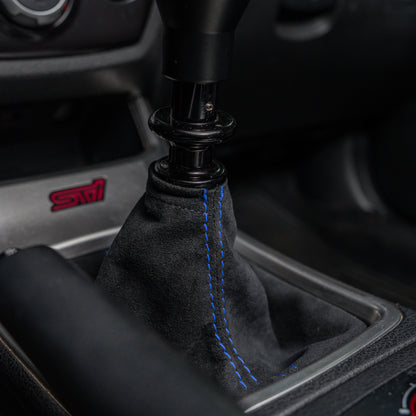 Billetworkz Premium Alcantara Shift Boot – Subaru STI 2008–2014