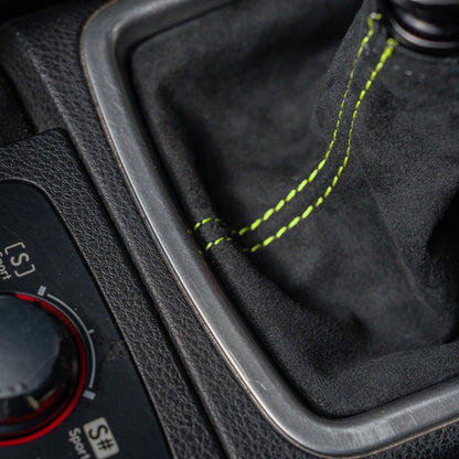 Billetworkz Premium Alcantara Shift Boot – Subaru STI 2008–2014