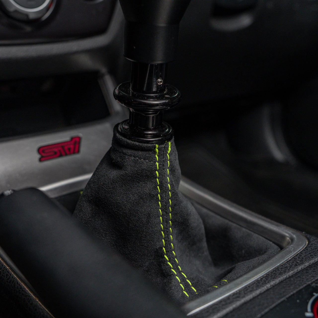 Billetworkz Premium Alcantara Shift Boot – Subaru STI 2008–2014