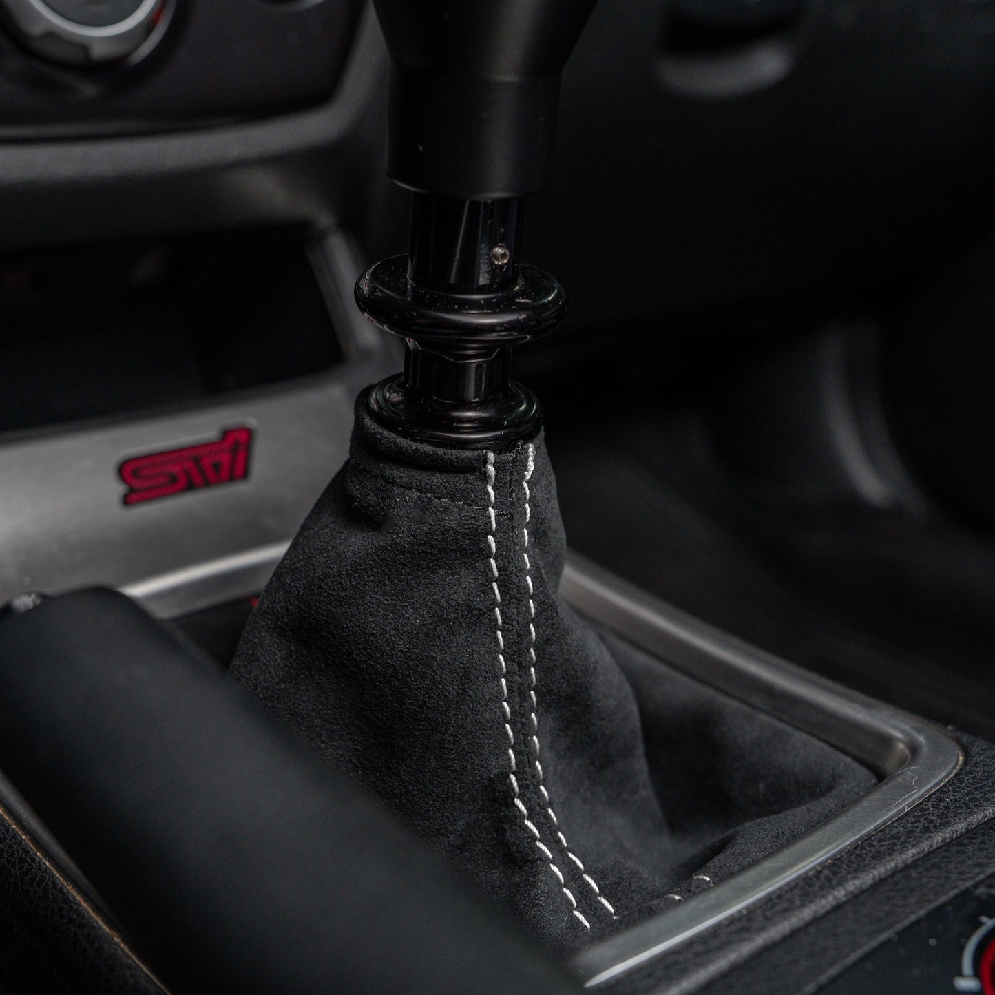 Billetworkz Premium Alcantara Shift Boot – Subaru STI 2008–2014