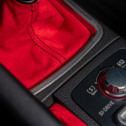 Billetworkz Premium Alcantara Shift Boot – Subaru STI 2008–2014