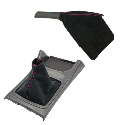 Billetworkz Alcantara Kit (Starter): Shift Boot and E-Brake Boot Kit – Subaru WRX 2008-2014