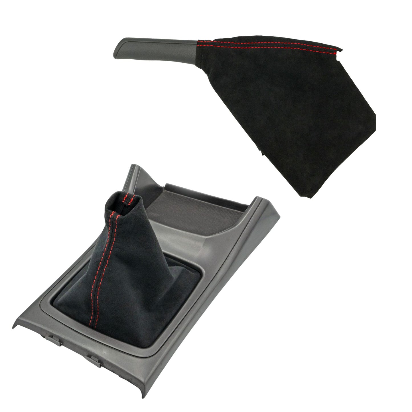 Billetworkz Alcantara Kit (Starter): Shift Boot and E-Brake Boot Kit – Subaru WRX 2008-2014