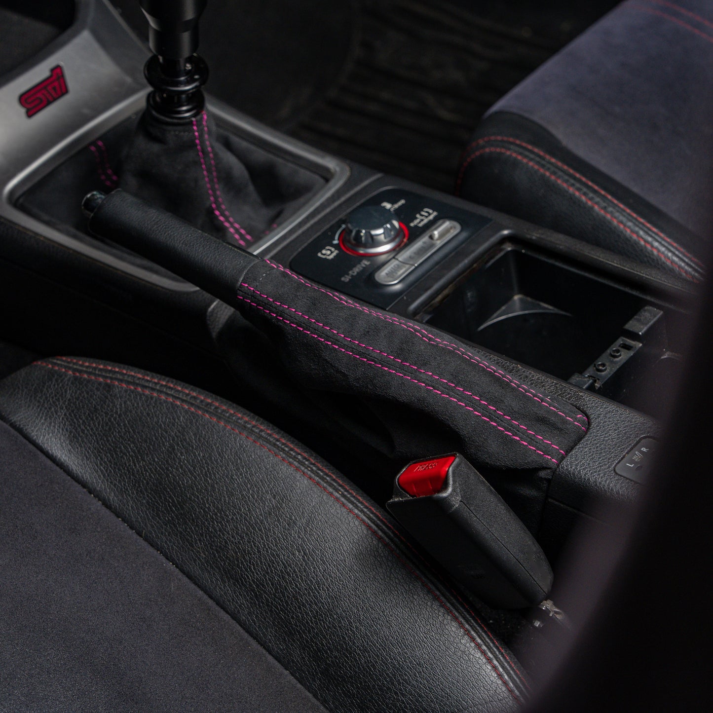 Billetworkz Premium Alcantara E-Brake Boot – Subaru WRX/STI 2008–2021