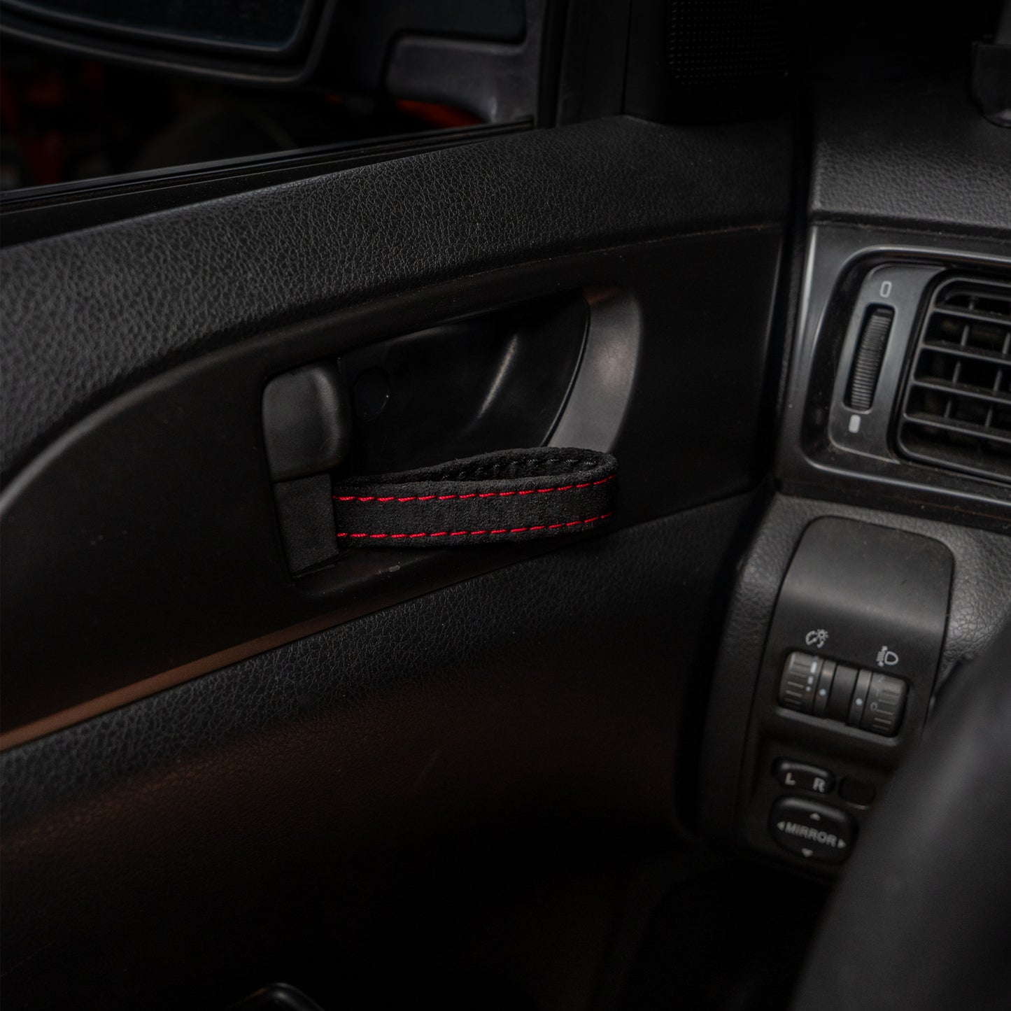 Billetworkz Alcantara Kit (Pro): Shift Boot, E-Brake Boot Kit and Door Pull Straps (1 Set) – Subaru STI 2015-2021